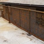 Pool Fence Project 2021 over Rough Terrain