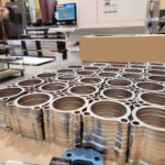 Laser Cut 1/4" Stainless Flanges